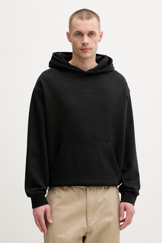 Odzież Oakley bluza z kapturem męska bawełniana SANDBOARD FOA407910 czarny