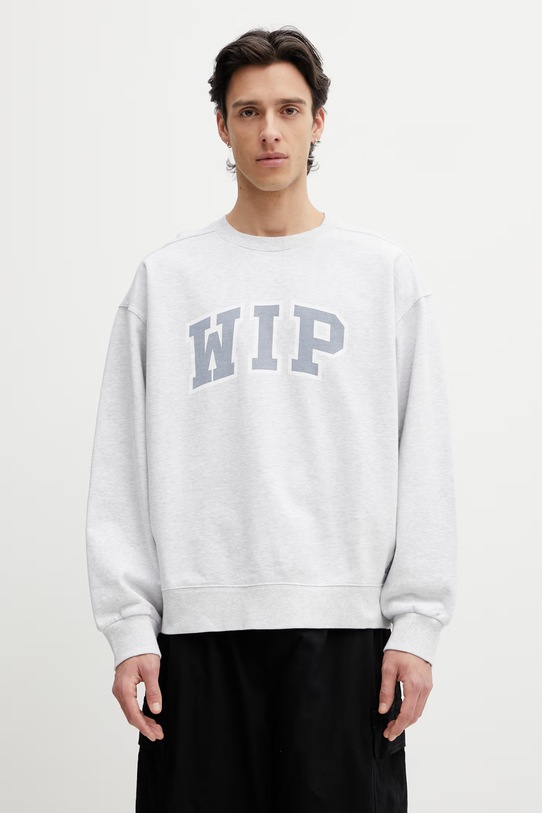 Carhartt WIP WIP III Sweat bluza bawełniana męska szary I036157.48260