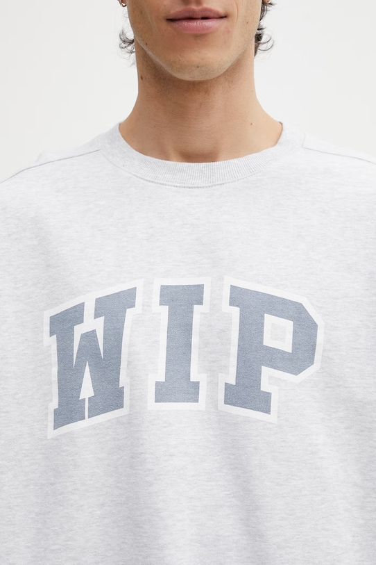 Carhartt WIP WIP III Sweat bluza bawełniana męska szary I036157.48260