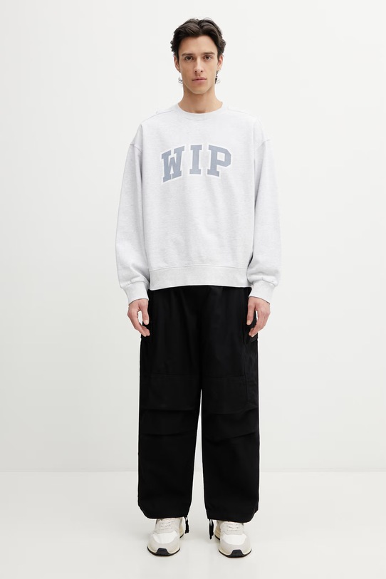 Carhartt WIP WIP III Sweat bluza bawełniana męska I036157.48260 szary