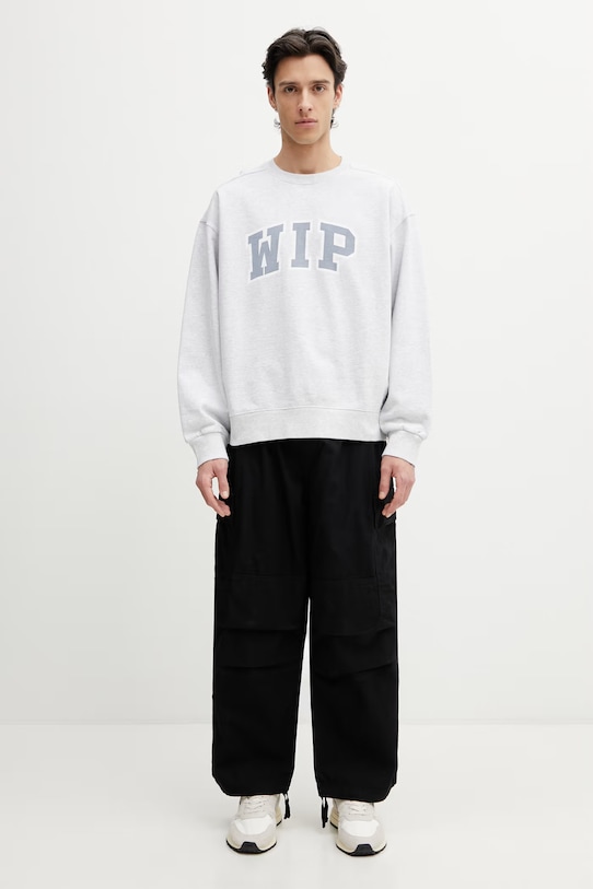 Carhartt WIP WIP III Sweat bluza bawełniana męska I036157.48260 szary