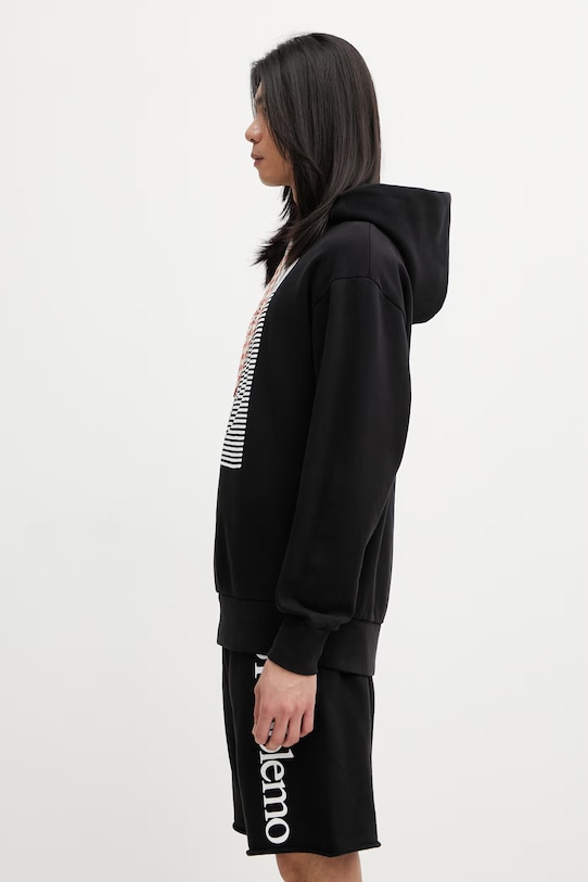 No Problemo Cnd Wave bluza z kapturem bawełniana męska NP2001905 czarny SS26