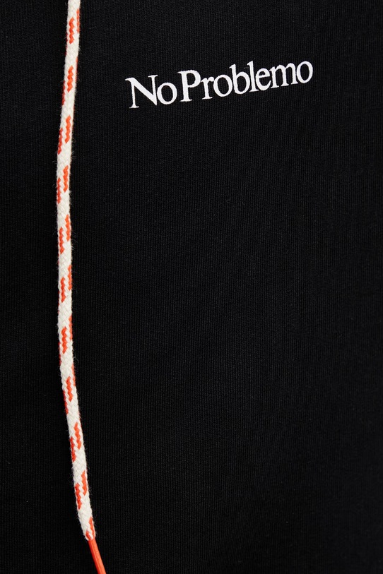No Problemo Mini Problemo bluza rozpinana bawełniana męska czarny NP2003005
