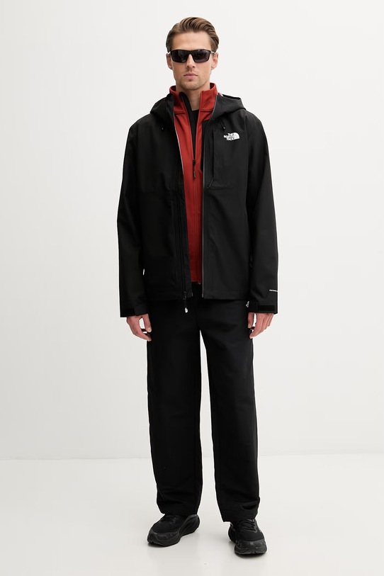 The North Face bluza sportowa męska Crest NF0A897CK231 pomarańczowy SS26