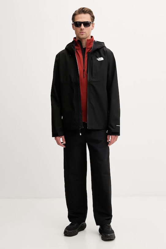 The North Face bluza sportowa męska Crest NF0A897CK231 pomarańczowy SS26