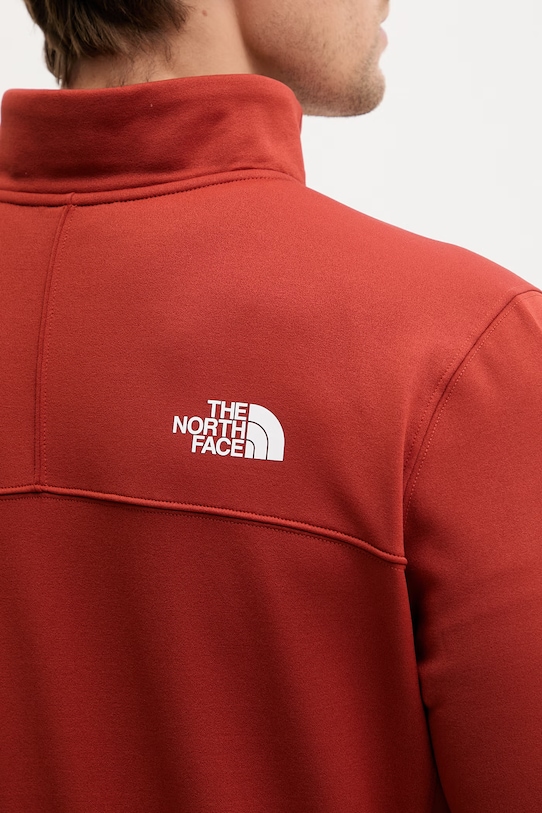 The North Face bluza sportowa męska Crest NF0A897CK231 pomarańczowy