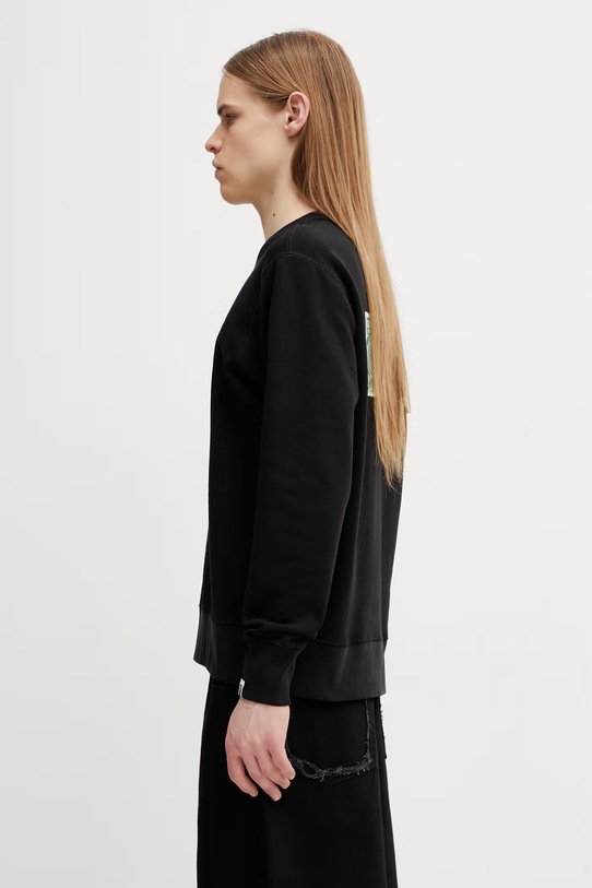 A Bathing Ape Banknote bluza z bawełną męska 0ZXSWM309131Q czarny SS26