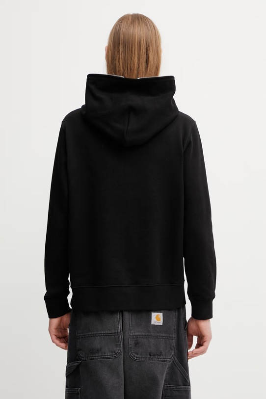 Odzież A Bathing Ape One Point bluza rozpinana z kapturem męska z bawełny 0ZXSWM313151Q czarny