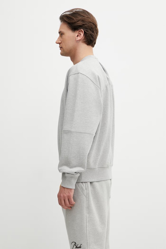 Ader Error bluza bawełniana męska BP01SSSW0103GR szary SS26