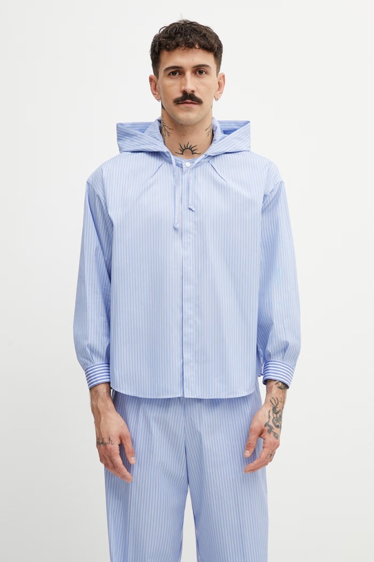 Undercover koszula męska niebieski UP1F1407.1