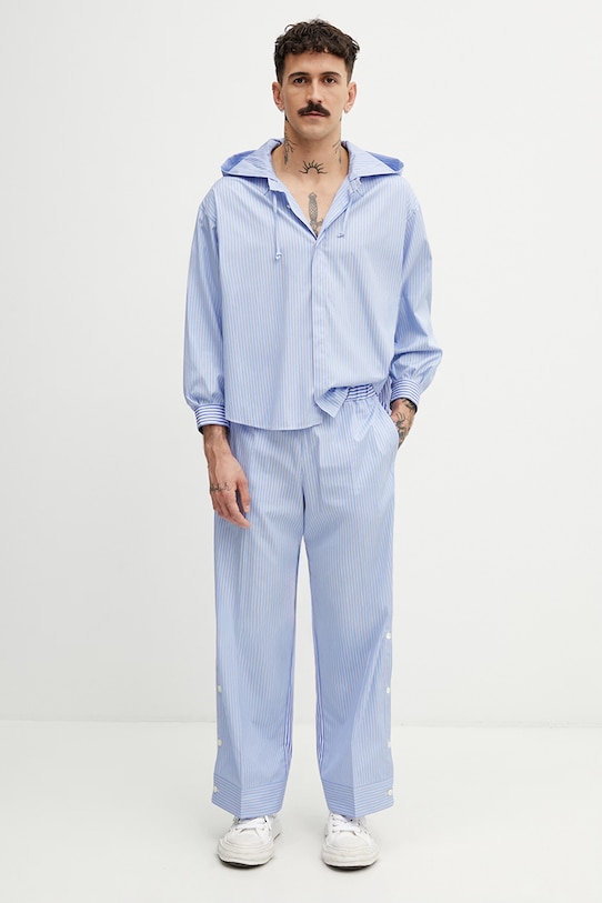 Undercover koszula męska UP1F1407.1 niebieski