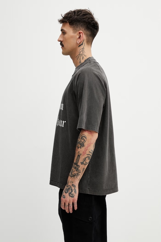 Undercover T-shirt męski bawełniany UP1F4806.1 szary SS26