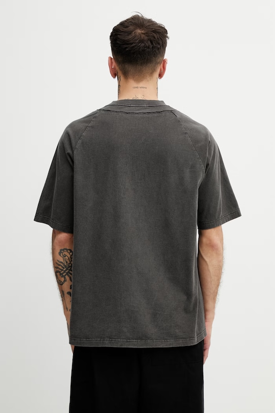 Odzież Undercover T-shirt męski bawełniany UP1F4806.1 szary