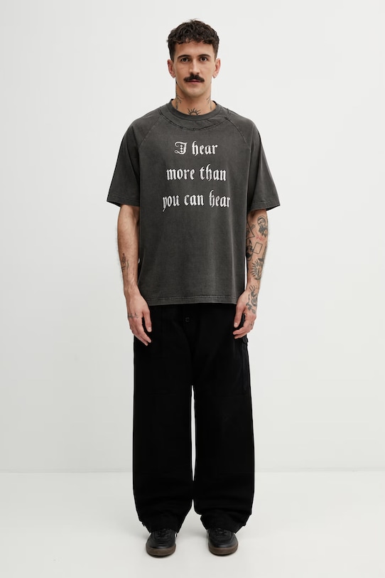 Undercover T-shirt męski bawełniany UP1F4806.1 szary