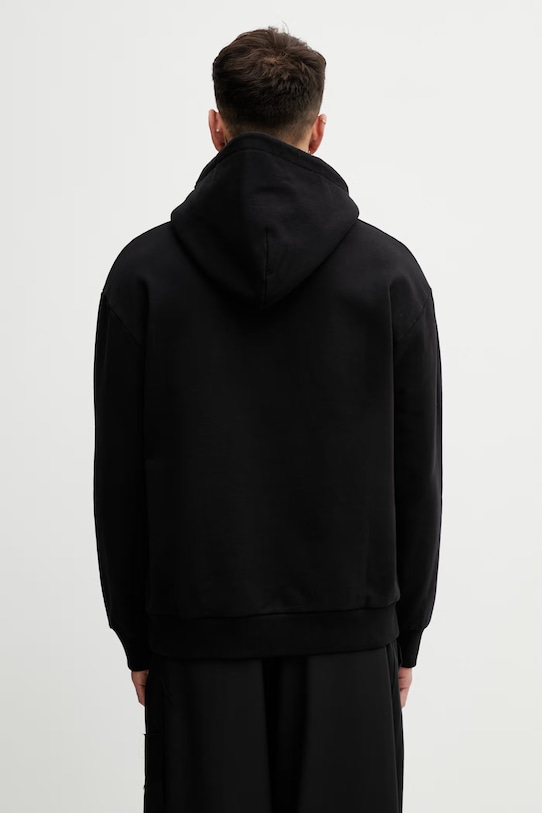 Oblečení MM6 Maison Margiela mikina s kapucí pánská bavlněná SH2GU0034.M25014 černá