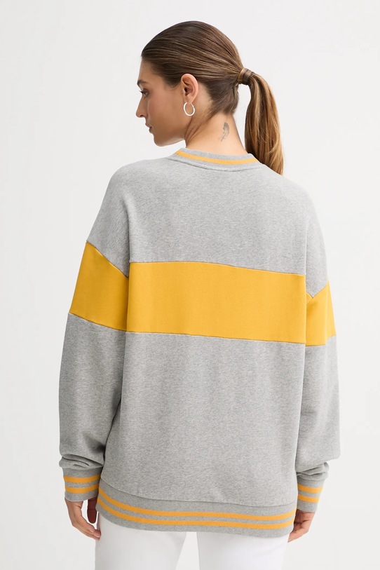 Odzież United Colors of Benetton bluza bawełniana x Stranger Things 342ZU10BA szary