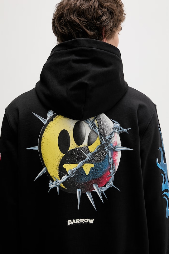 Bavlnená mikina Barrow S6BWUAHS101