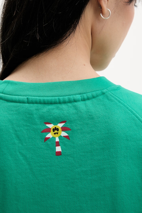 Barrow hanorac din bumbac S6BWUASW020 verde