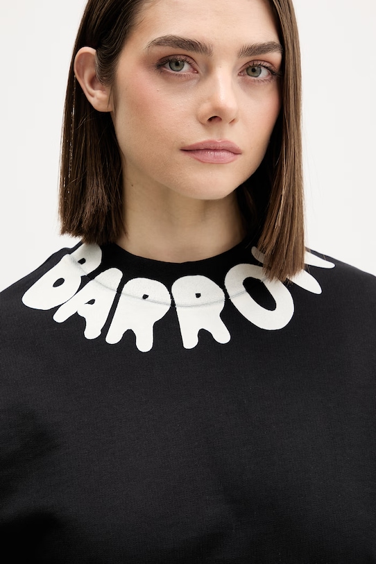 Barrow Μπλούζα βαμβακερή μαύρο S6BWUASW070