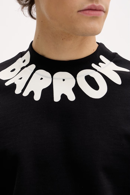 Barrow bluza bawełniana S6BWUASW070 czarny