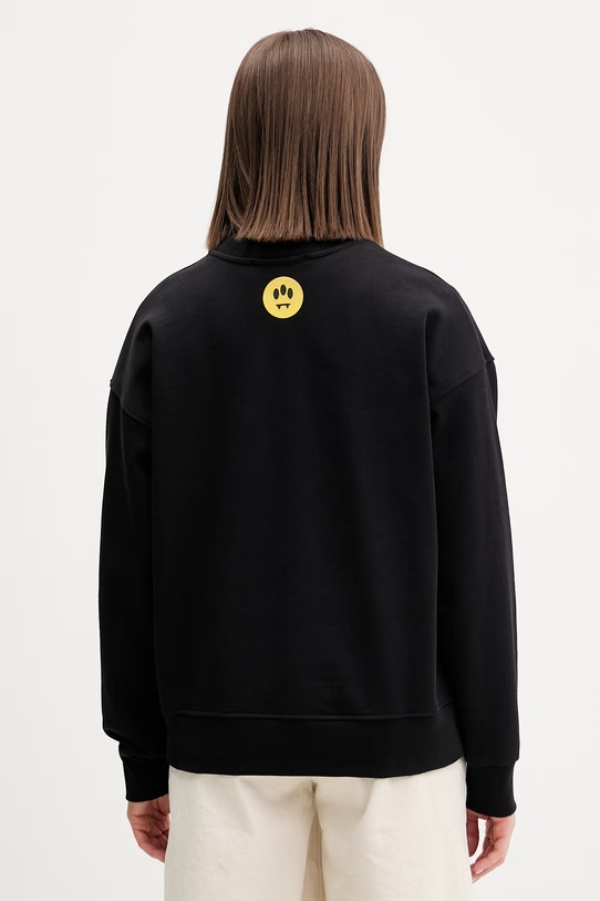Barrow bluza bawełniana S6BWUASW070 czarny