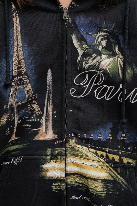 VETEMENTS bluza Paris Tourist ME76ZU242B