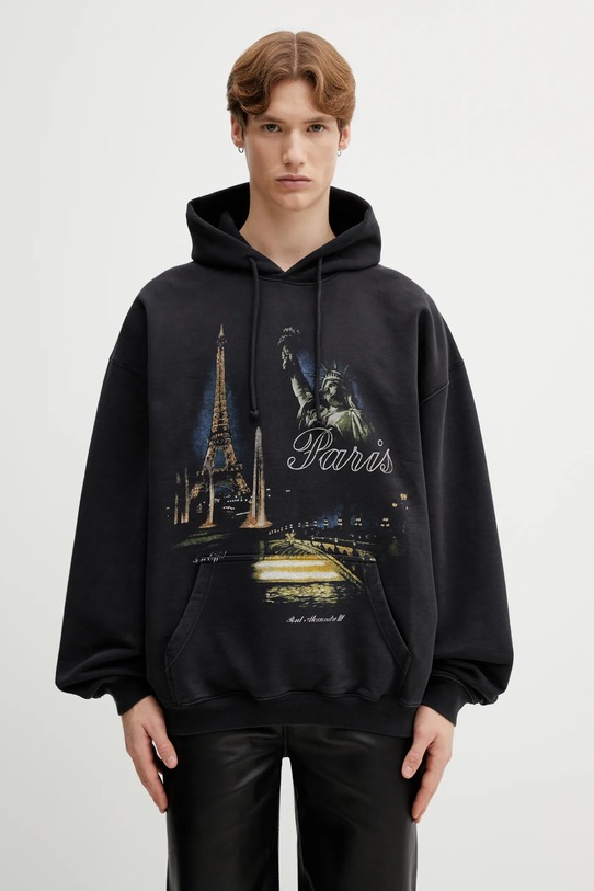 VETEMENTS sweatshirt Paris Tourist other black ME76HD243B