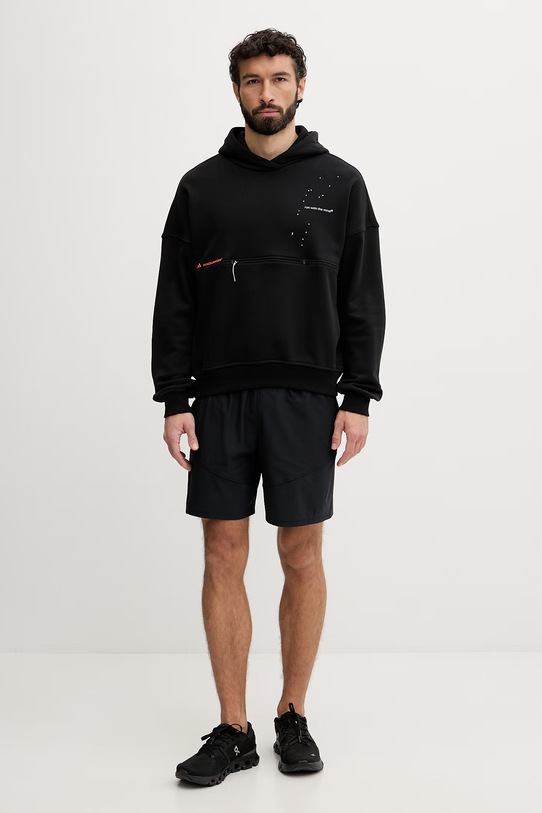 adidas Performance bluza z kapturem bawełniana adidas x Koumori JY4090 czarny SS26