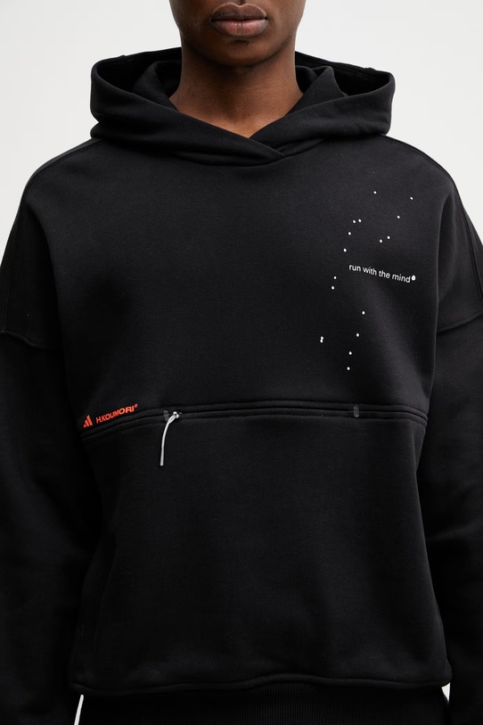 adidas Performance adidas x Koumori bluza z kapturem bawełniana JY4090