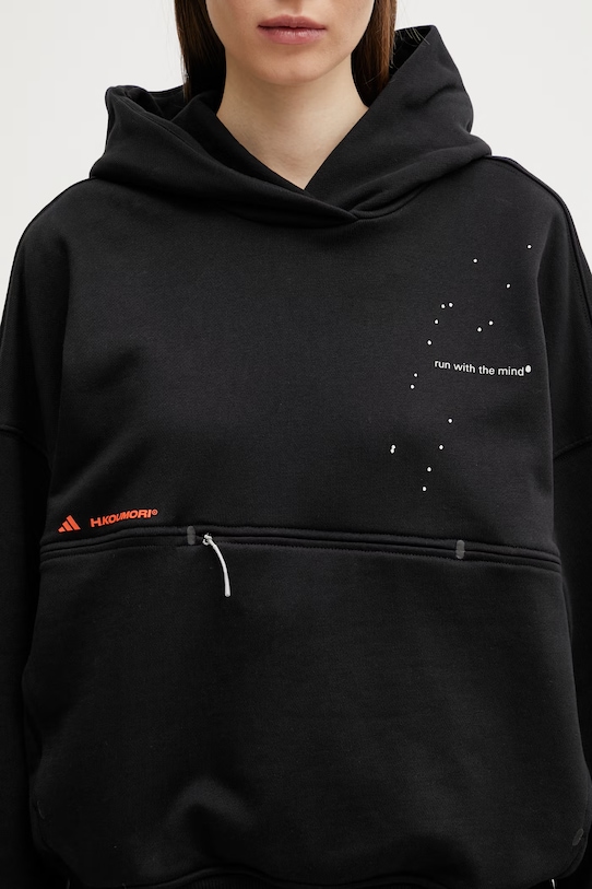 adidas Performance bavlnená mikina s kapucňou adidas x Koumori JY4090