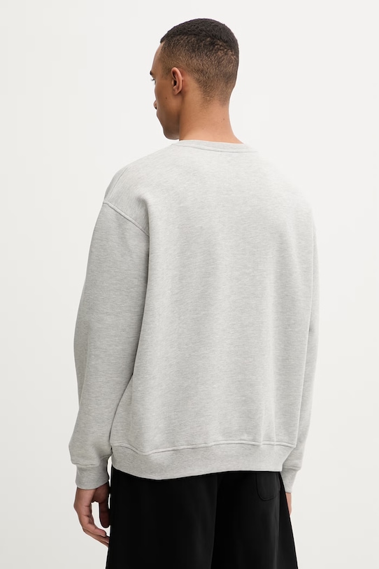 Ρούχα Kaotiko μπλούζα με βαμβάκι AS027.01.M002 γκρί