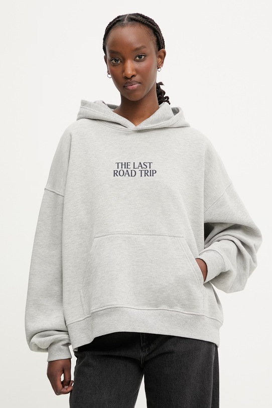 Odzież Kaotiko bluza z kapturem AS059.01.G002 szary