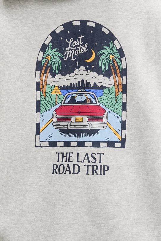 Kaotiko bluza z kapturem AS059.01.G002 szary