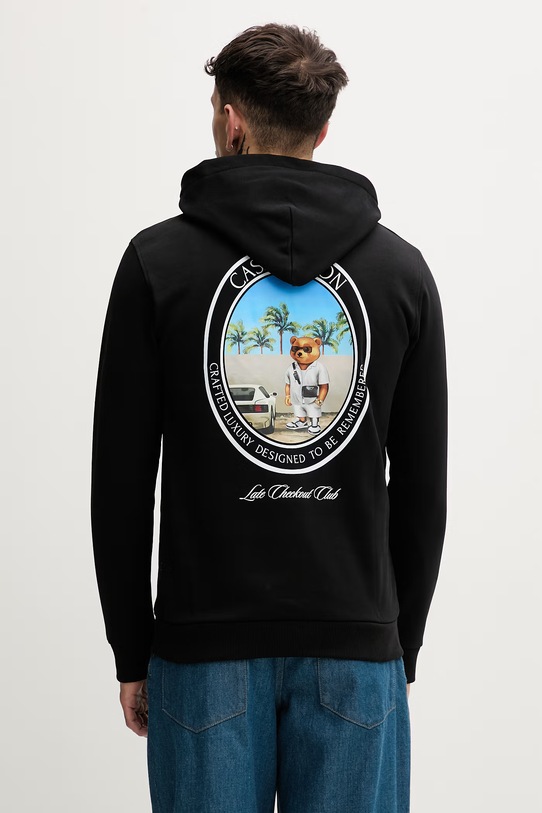 Baron Filou mikina s kapucňou bavlnená Filou CLXIX. čierna 000015031