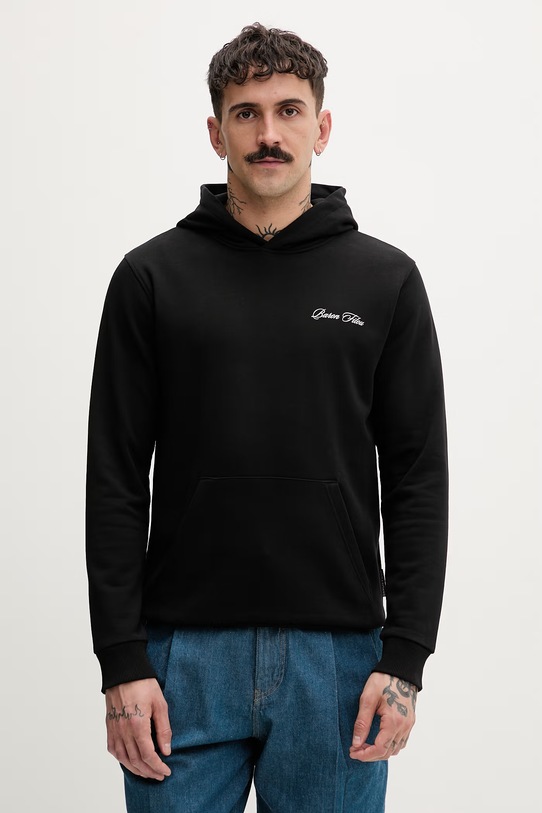 Baron Filou felpa con cappuccio in cotone Filou CLXIX. nero 000015031