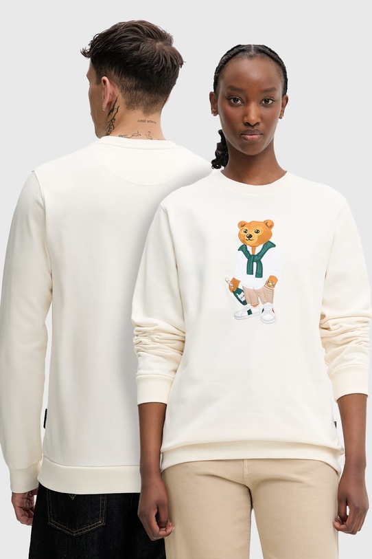 Baron Filou bluza bawełniana Filou CXL. beżowy 000015636