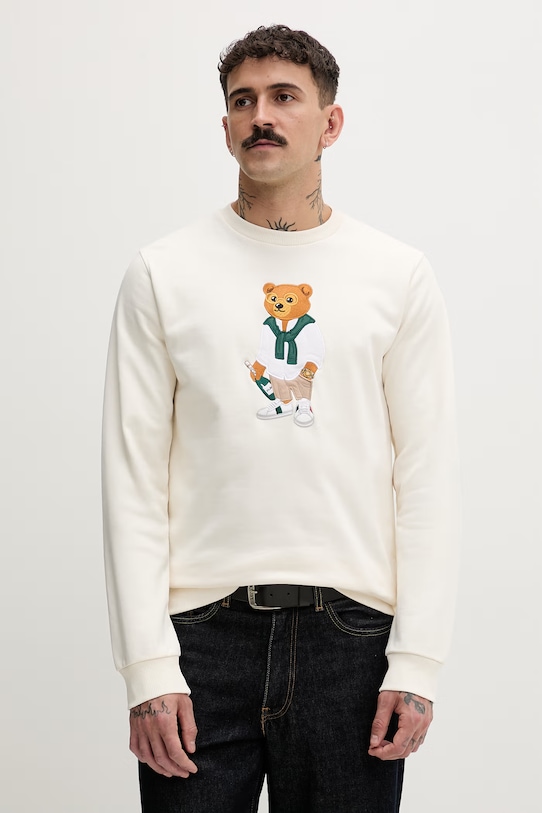 Baron Filou hanorac din bumbac Filou CXL bej 000015636
