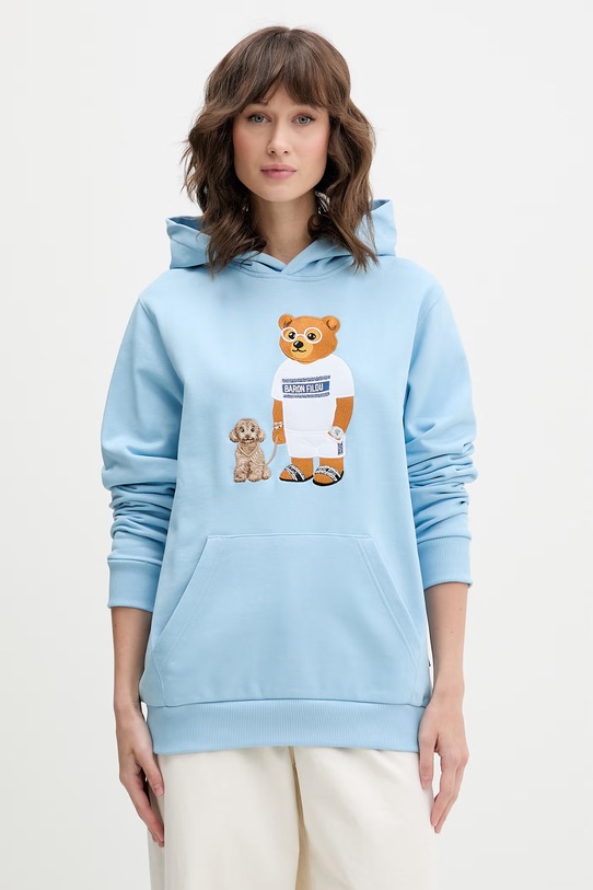 Baron Filou кофта с капюшоном из хлопка Filou CLXV. 000015650 голубой SS26