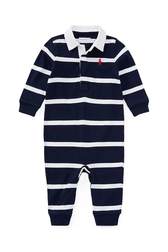 Polo Ralph Lauren pajacyk niemowlęcy bawełniany granatowy 320512760007