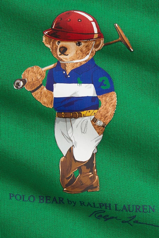 Chłopiec Polo Ralph Lauren pajacyk niemowlęcy 320A98933001 zielony