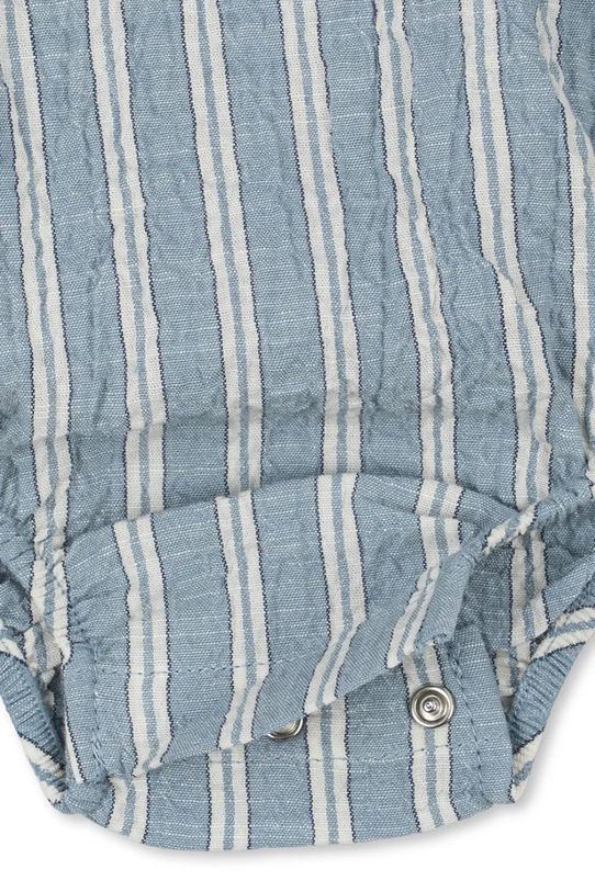 Konges Sløjd body niemowlęce ELLIOT ROMPER GOTS niebieski KS104779.PPY2