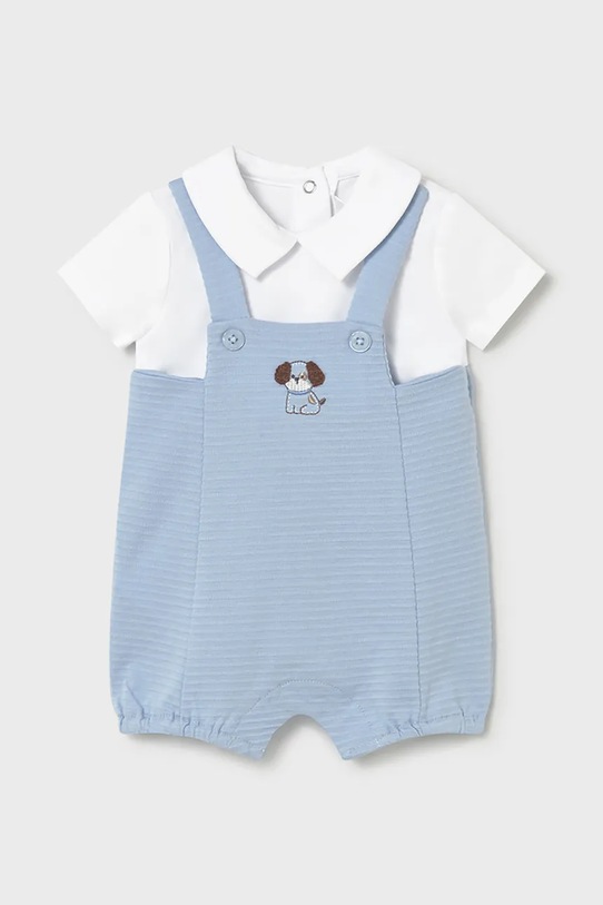 Mayoral Newborn rampers niemowlęcy niebieski 1605.1C.Newborn.PPY2