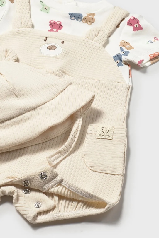 Chłopiec Mayoral Newborn rampers niemowlęcy 1608.1G.Newborn.PPY2 beżowy