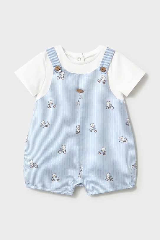 Mayoral Newborn rampers niemowlęcy niebieski 1613.1B.Newborn.PPY2