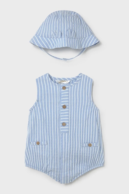 Βρεφικά φορμάκια Mayoral Newborn 1614.1C.Newborn.PPY2 μπλε SS26