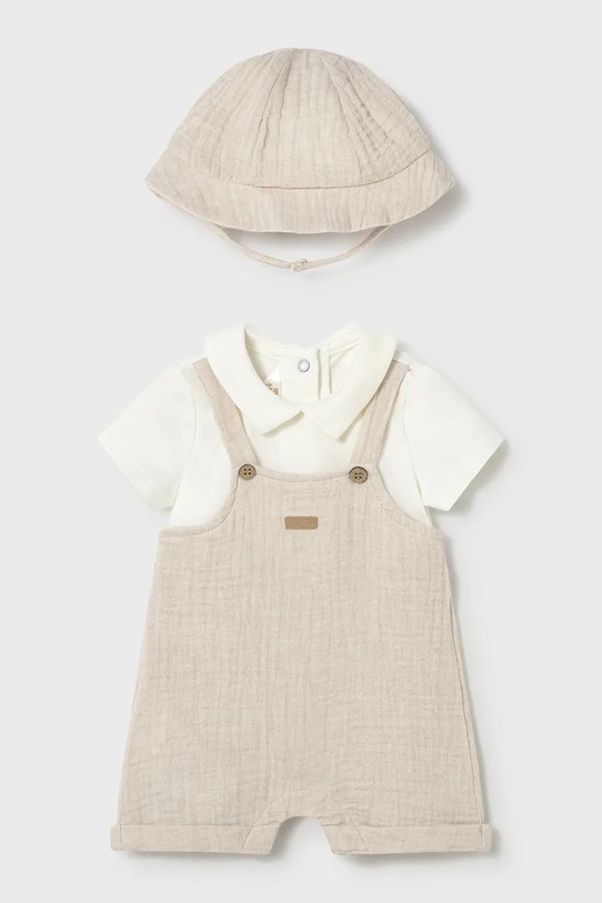 Βρεφικά φορμάκια Mayoral Newborn μπεζ 1651.1L.Newborn.PPY2