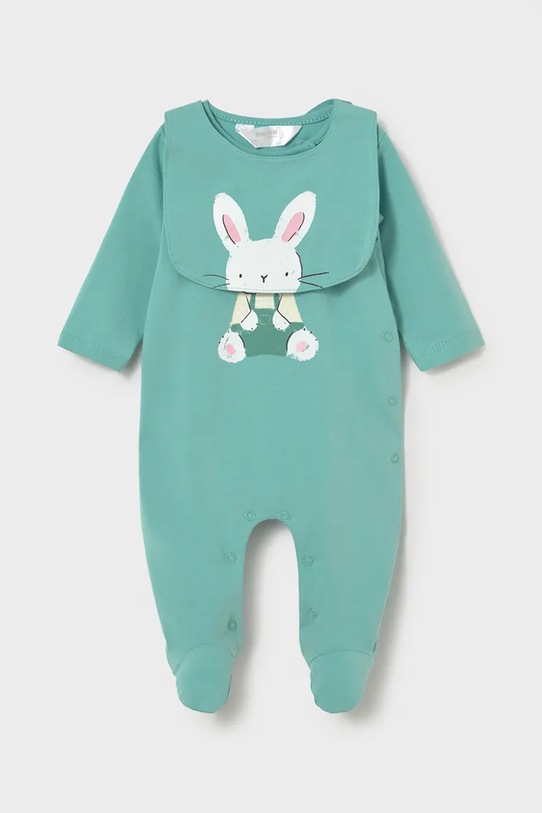 Бебешки ританки Mayoral Newborn тюркоазен 1714.1B.Newborn.PPY2