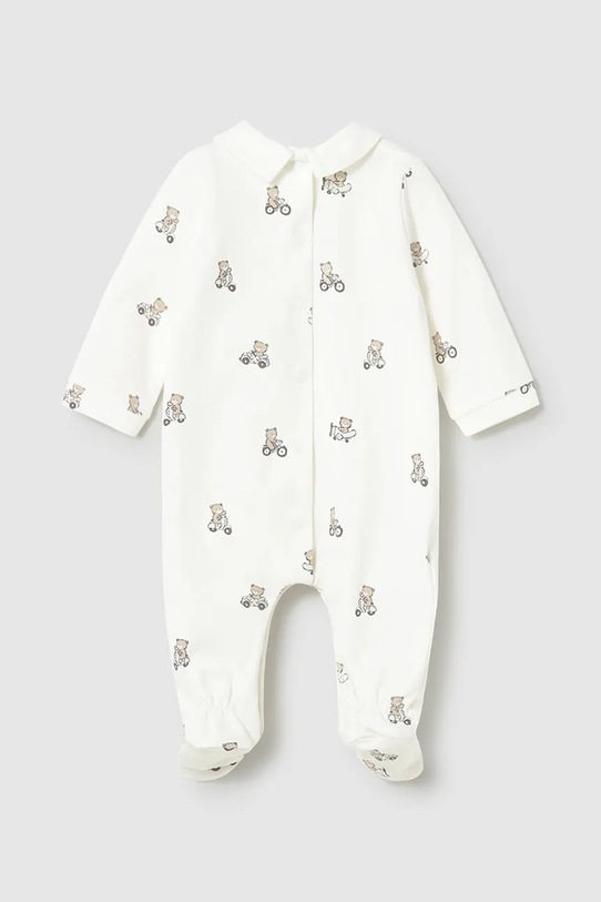 Chłopiec Mayoral Newborn śpioszki niemowlęce 2-pack 1716.1B.Newborn.PPY2 beżowy