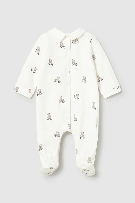 Chłopiec Mayoral Newborn śpioszki niemowlęce 2-pack 1716.1B.Newborn.PPY2 beżowy