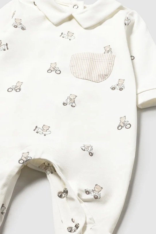 Mayoral Newborn śpioszki niemowlęce 2-pack beżowy 1716.1B.Newborn.PPY2